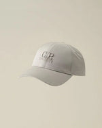 Casquette CP COMPANY Chrome-R Logo Drizzle Grey