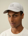 Casquette CP COMPANY Chrome-R Logo Drizzle Grey