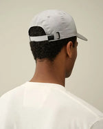 Casquette CP COMPANY Chrome-R Logo Drizzle Grey