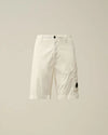 Short Cargo CP COMPANY 50 Fili Stretch Gauze White