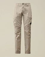 Pantalon cargo CP COMPANY Stretch Sateen Drizzle Grey