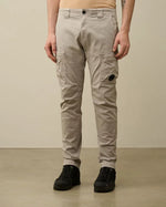 Pantalon cargo CP COMPANY Stretch Sateen Drizzle Grey