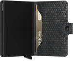 Porte cartes SECRID Miniwallet Hexagon Black