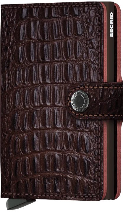 Porte cartes SECRID Miniwallet Nile Brown