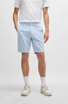 Short Slice BOSS Slim Fit Bleu Clair