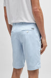 Short Slice BOSS Slim Fit Bleu Clair