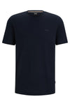 T-shirt BOSS Logo Imprimé Bleu Marine