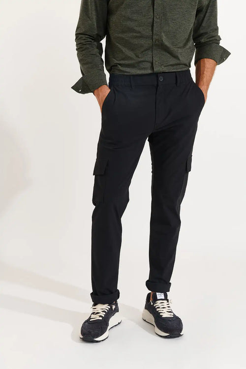 Pantalon cargo CALA Conor Lescada Noir