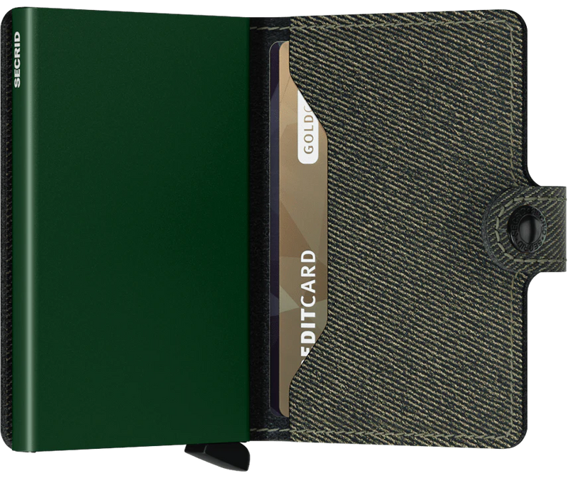 Porte cartes SECRID Miniwallet Twist Green