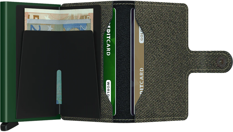 Porte cartes SECRID Miniwallet Twist Green