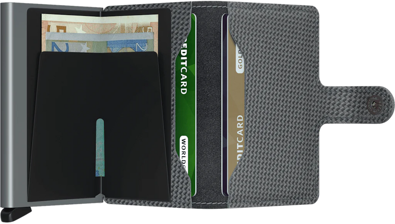 Porte cartes SECRID Miniwallet Carbon Cool Grey