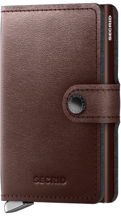 Porte cartes SECRID Miniwallet Dusk Dark Brown